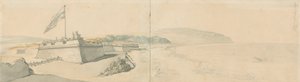 Fuerte Sandown de Thomas Rowlandson